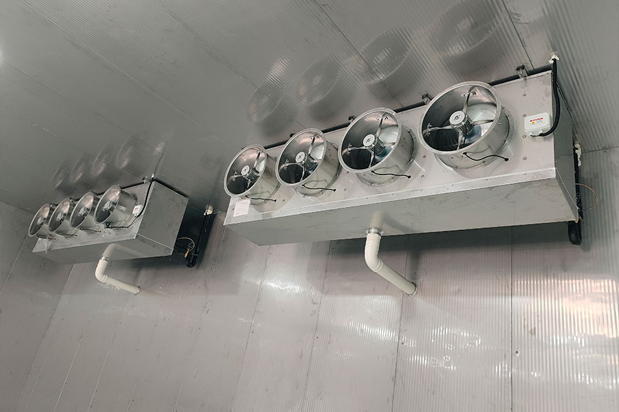Attrezzature per celle frigorifere per una fabbrica alimentare a Shengzhou